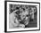 Dentists Working on Soldiers at the Ft. Meade and Walter Reed Dental Hospital-null-Framed Photographic Print