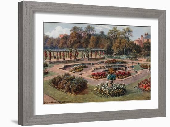 Denton Gardens, Worthing-Alfred Robert Quinton-Framed Giclee Print