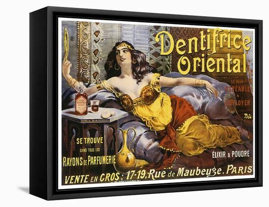 Dentrifice Oriental-null-Framed Premier Image Canvas