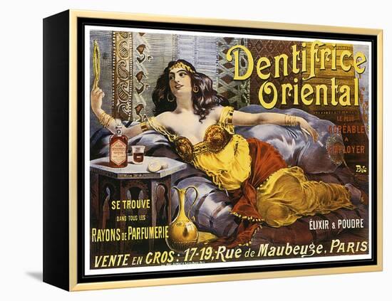 Dentrifice Oriental-null-Framed Premier Image Canvas