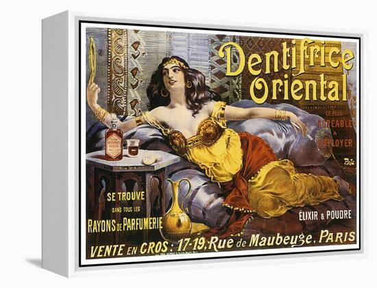 Dentrifice Oriental-null-Framed Premier Image Canvas