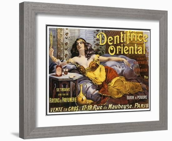 Dentrifice Oriental-null-Framed Giclee Print