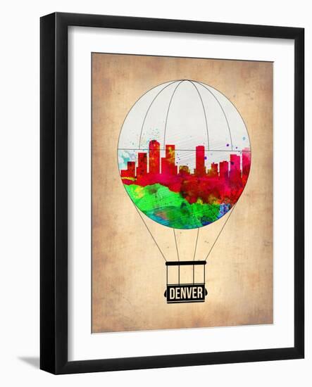 Denver Air Balloon-NaxArt-Framed Art Print