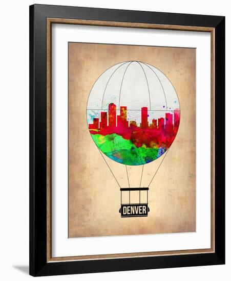 Denver Air Balloon-NaxArt-Framed Art Print