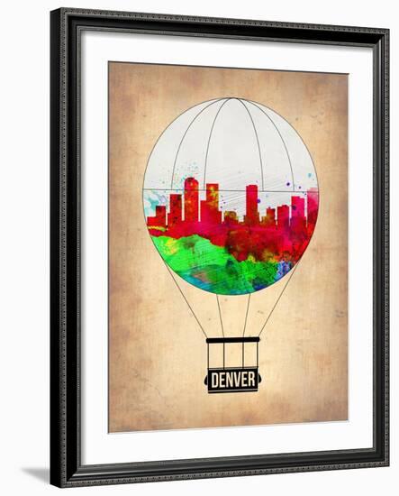 Denver Air Balloon-NaxArt-Framed Art Print
