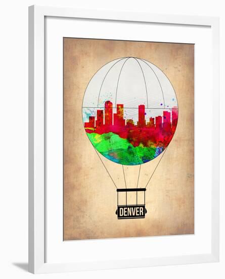 Denver Air Balloon-NaxArt-Framed Art Print