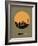 Denver Circle Poster 2-NaxArt-Framed Art Print