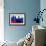 Denver City Skyline-NaxArt-Framed Art Print displayed on a wall