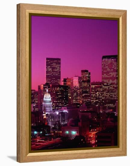 Denver, CO-Mark Gibson-Framed Premier Image Canvas