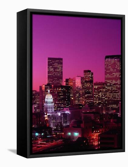 Denver, CO-Mark Gibson-Framed Premier Image Canvas