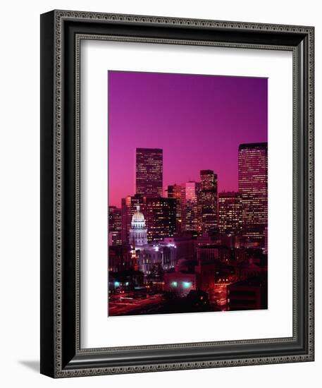 Denver, CO-Mark Gibson-Framed Photographic Print