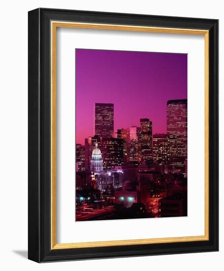 Denver, CO-Mark Gibson-Framed Photographic Print