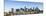 Denver Colorado City Skyline from West Side of Town. Snow Covered Ground Winter.-Ambient Ideas-Mounted Photographic Print