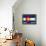 Denver, Colorado - Colorado State Flag-Lantern Press-Framed Stretched Canvas displayed on a wall