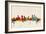 Denver Colorado Skyline-Michael Tompsett-Framed Art Print