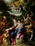 The Mystical Marriage of St Catherine, 1590-Denys Calvaert-Giclee Print