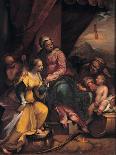 Ng 2447 Holy Family with St. John the Baptist in a Landscape, C.1593-94-Denys Calvaert-Giclee Print