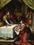 The Mystical Marriage of Saint Catherine, 1590-Denys Calvaert-Giclee Print