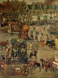 The Triumph of Archduchess Isabella in the Ommeganck in Brussels on 31St May 1615, Detail of a Figu-Denys van Alsloot-Framed Giclee Print