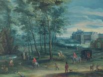 The Triumph of the Archduchess Isabella (1556-1633) in the Brussels Ommeganck of 31st May 1615-Denys van Alsloot-Giclee Print