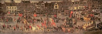 The Ommeganck in Brussels on 31St May 1615: Detail of the Triumph of Isabella of Spain (1566-1633)-Denys van Alsloot-Giclee Print