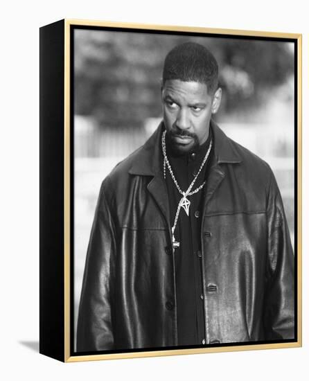 Denzel Washington - Training Day-null-Framed Stretched Canvas