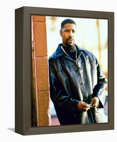 Denzel Washington - Training Day-null-Framed Stretched Canvas