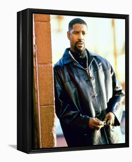 Denzel Washington - Training Day-null-Framed Stretched Canvas