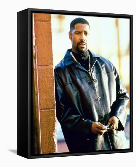 Denzel Washington - Training Day-null-Framed Stretched Canvas