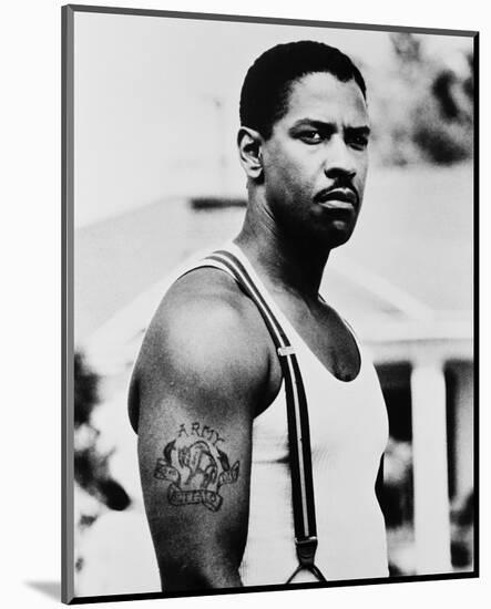 Denzel Washington-null-Mounted Photo