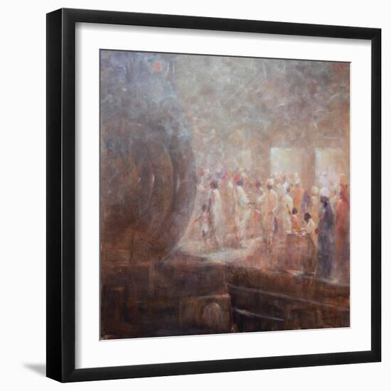 Deoghar at Midnight-Lincoln Seligman-Framed Giclee Print