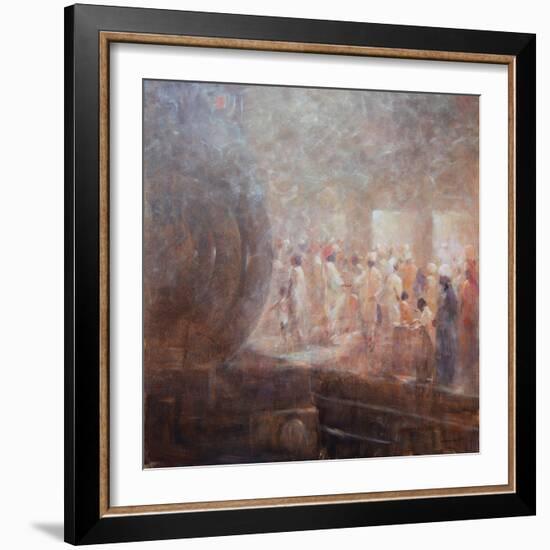 Deoghar at Midnight-Lincoln Seligman-Framed Giclee Print
