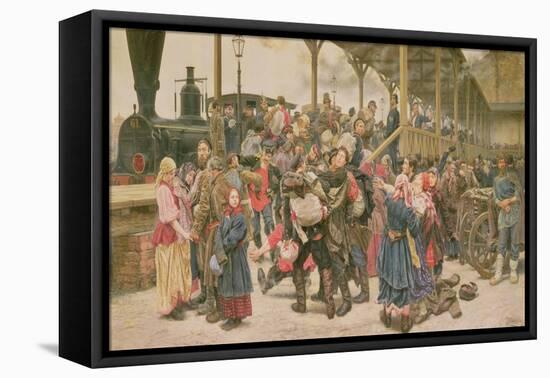 Departing for the War, 1888-Konstantin Apollonovich Savitsky-Framed Premier Image Canvas