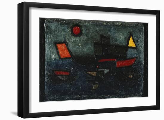 Departing Steamer-Paul Klee-Framed Giclee Print