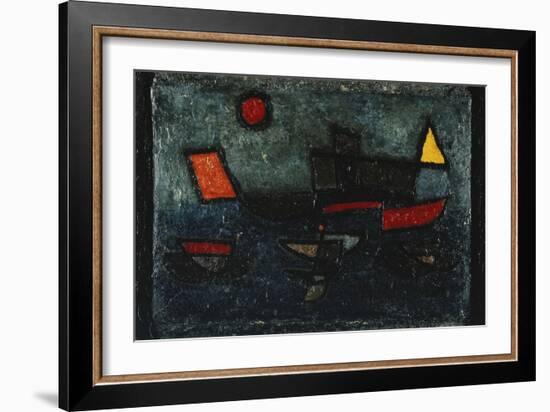 Departing Steamer-Paul Klee-Framed Giclee Print