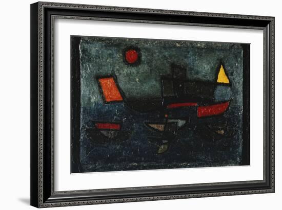 Departing Steamer-Paul Klee-Framed Giclee Print