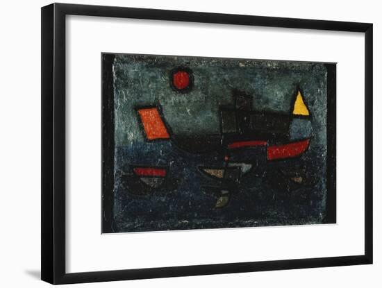 Departing Steamer-Paul Klee-Framed Giclee Print