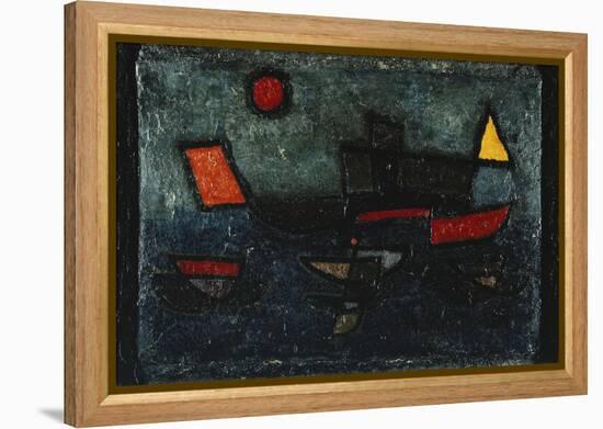 Departing Steamer-Paul Klee-Framed Premier Image Canvas