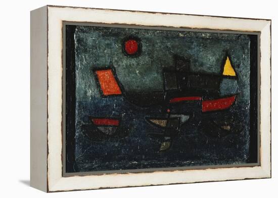 Departing Steamer-Paul Klee-Framed Premier Image Canvas