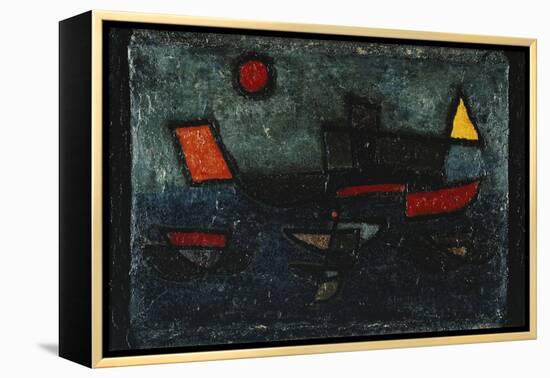 Departing Steamer-Paul Klee-Framed Premier Image Canvas