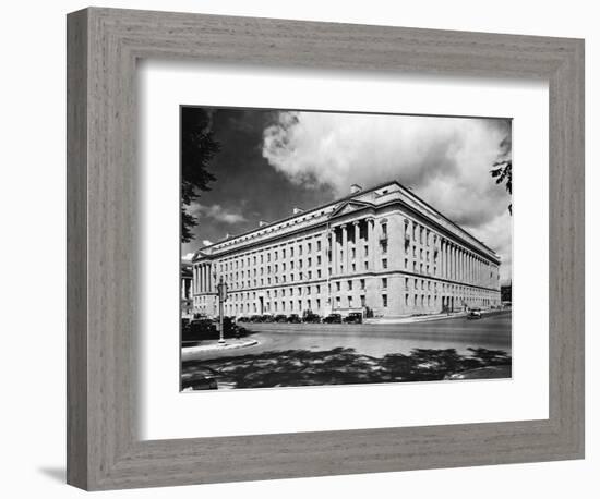 Department of Justice Building in Washington D. C.-null-Framed Photographic Print