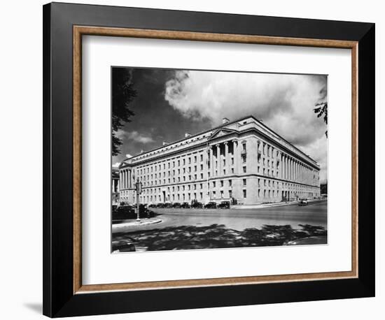 Department of Justice Building in Washington D. C.-null-Framed Photographic Print