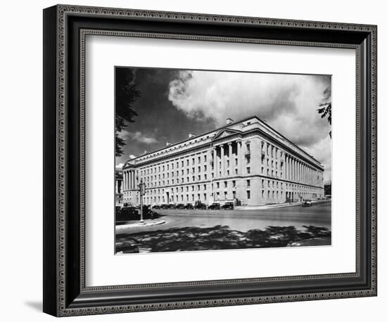 Department of Justice Building in Washington D. C.-null-Framed Photographic Print