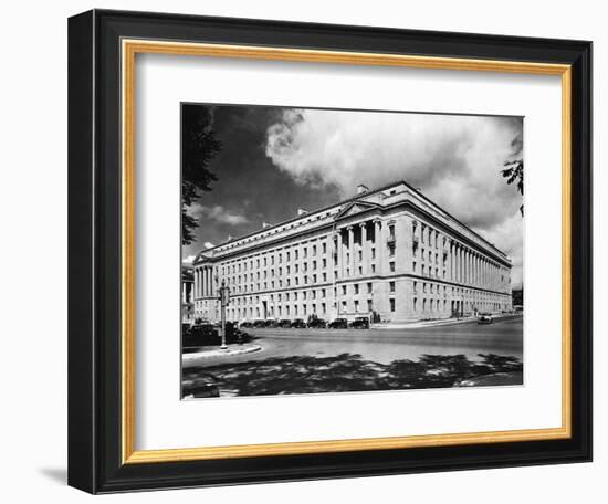 Department of Justice Building in Washington D. C.-null-Framed Photographic Print