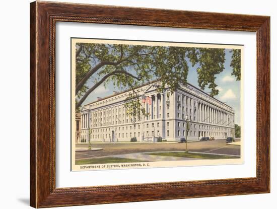 Department of Justice, Washington D.C.-null-Framed Art Print