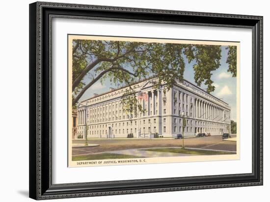 Department of Justice, Washington D.C.-null-Framed Art Print