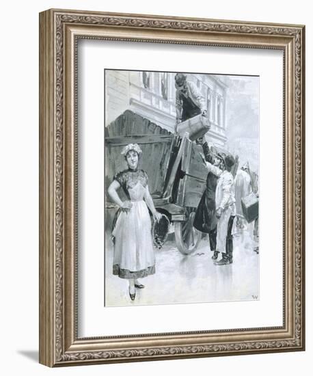 Departure, 1907-Wilhelm Gause-Framed Giclee Print