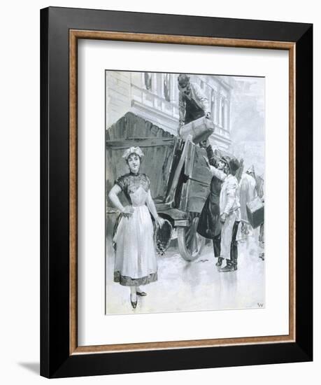 Departure, 1907-Wilhelm Gause-Framed Giclee Print