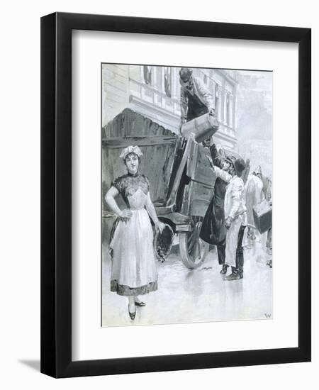 Departure, 1907-Wilhelm Gause-Framed Giclee Print