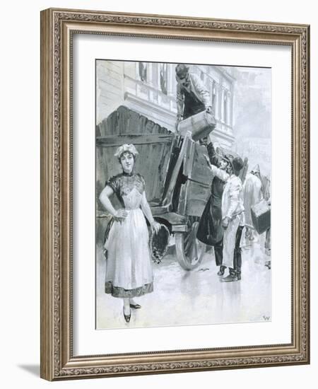 Departure, 1907-Wilhelm Gause-Framed Giclee Print